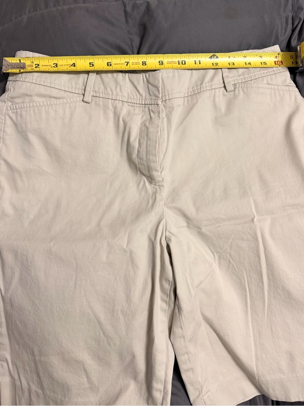 Talbots Light Tan Perfect Shorts Size 10 - Picture 4 of 5